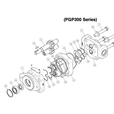 GEAR AND SHAFT SET